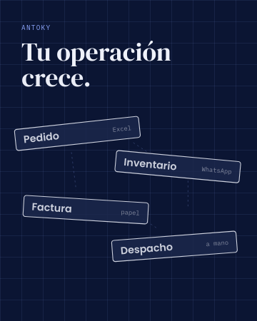 Antoky: procesos claros para tu operación